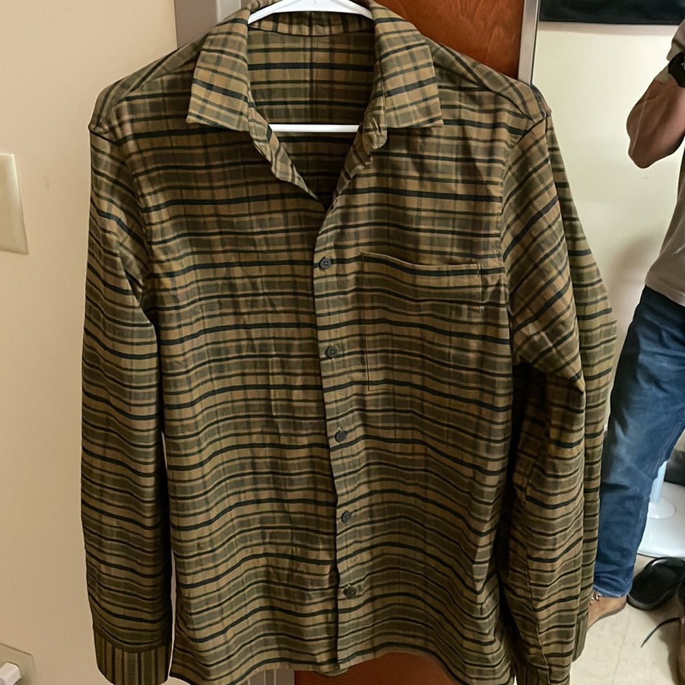 Lululemon Flannel Button up